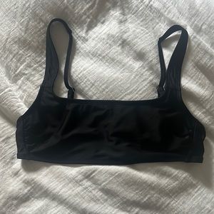 Xhileration Black Bathing Suit Top - Size L